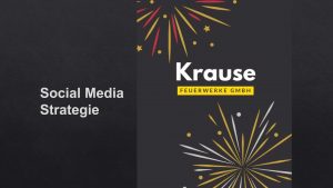 Entwicklung SocialMedia Strategie