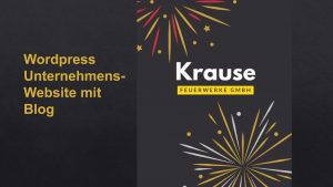 Erstellung einer WordPress-Unternehmensseite